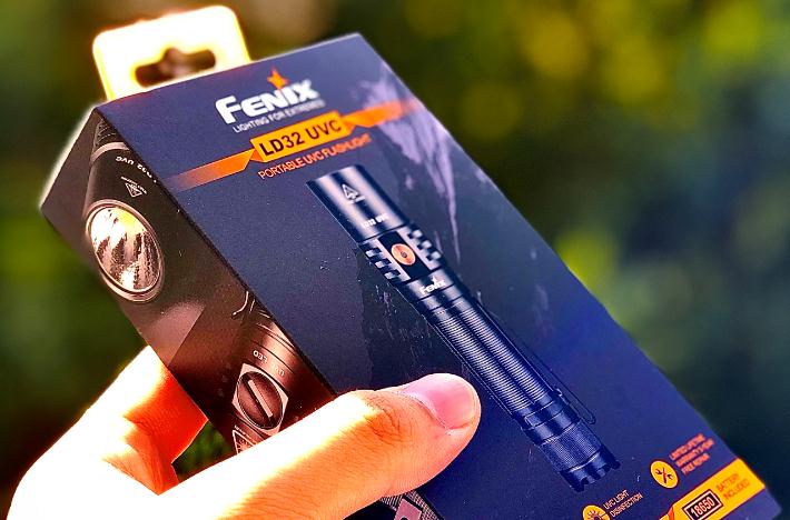 防疫新戰(zhàn)士：fenix LD32 uvc殺菌波段紫外線手電